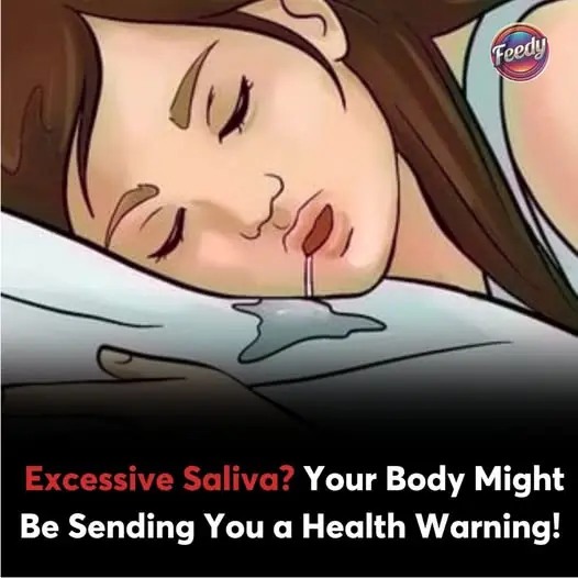 Excessive Saliva Production in the Mouth: A Warning Sign of Health Issues You Shouldn’t Ignore😪👇