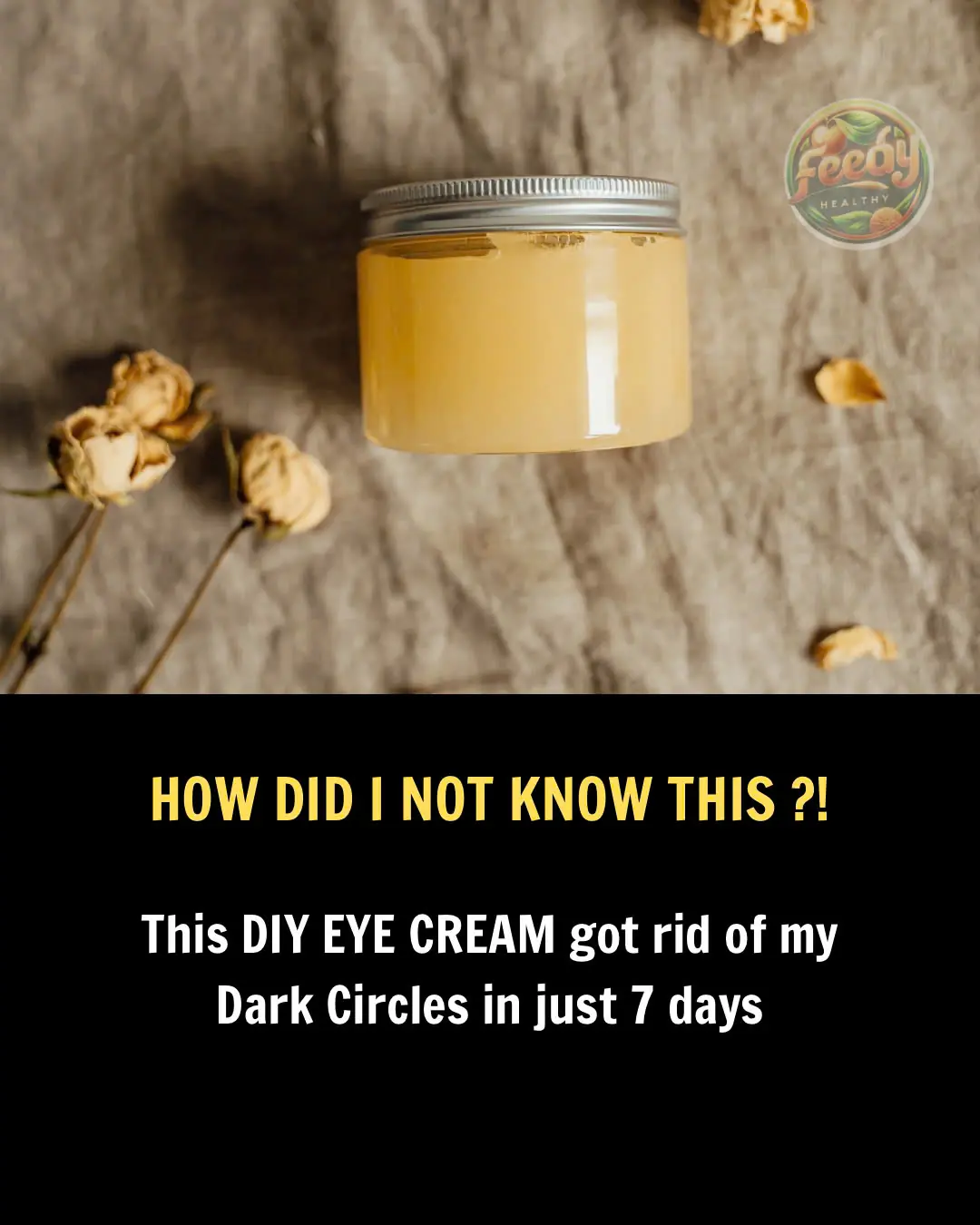 Turmeric Eye Mask For Dark Circles