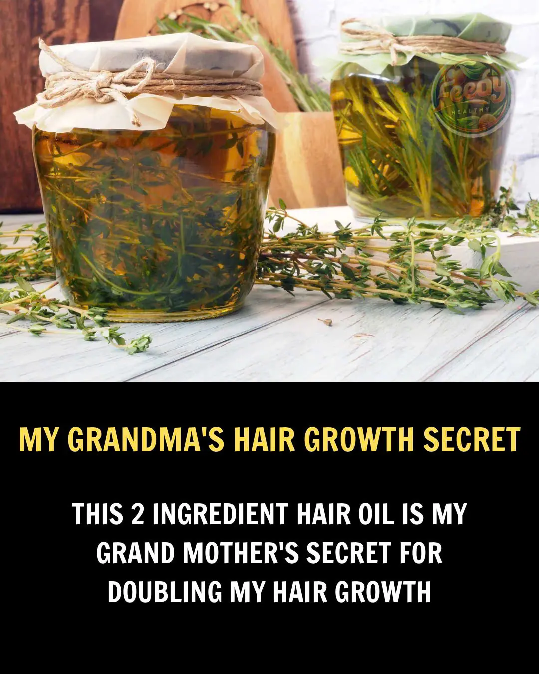 Oil Infusion For Fast Hair Growth